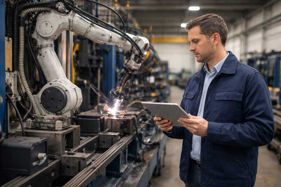 Análisis técnico y evaluación de sistema de soldadura industrial en planta
