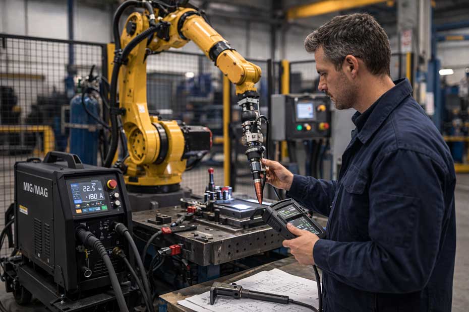 Evaluación técnica de sistema robotizado de soldadura en entorno industrial